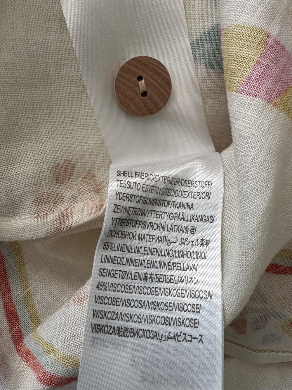 Farm Rio Tropical Life Button-front Linen Ramie Shirt - Picture 5 of 8